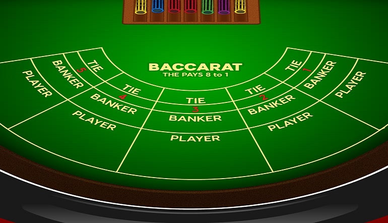 baccarat table