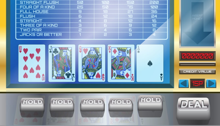 video poker hand